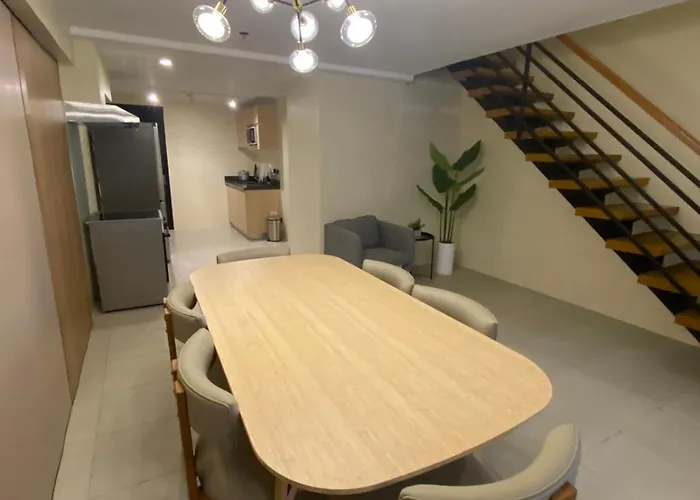 Edsa Heights Unit 3422 Two Br Penthouse Loft Unit Ama Tower Residences 3* Manila