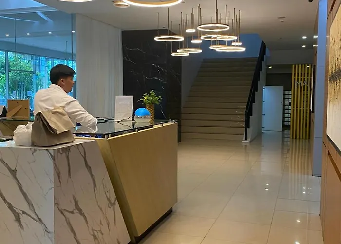 Edsa Heights Unit 3422 Two Br Penthouse Loft Unit Ama Tower Residences