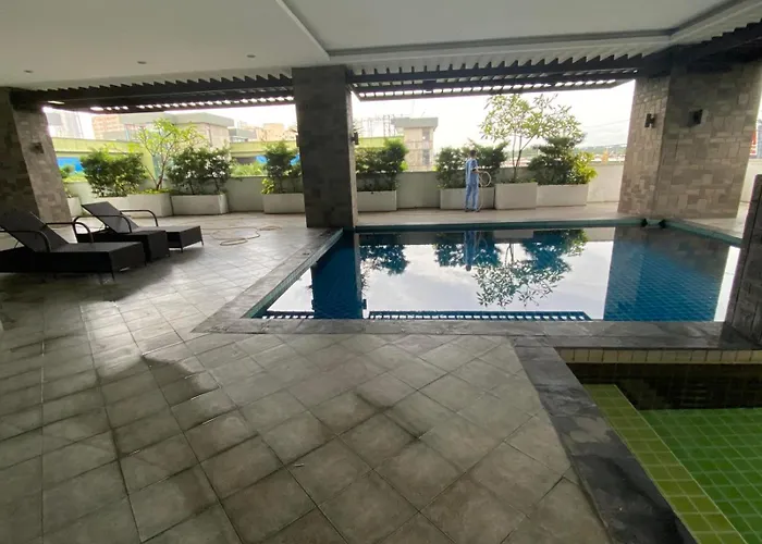 Edsa Heights Unit 3422 Two Br Penthouse Loft Unit Ama Tower Residences Aparthotel 3*